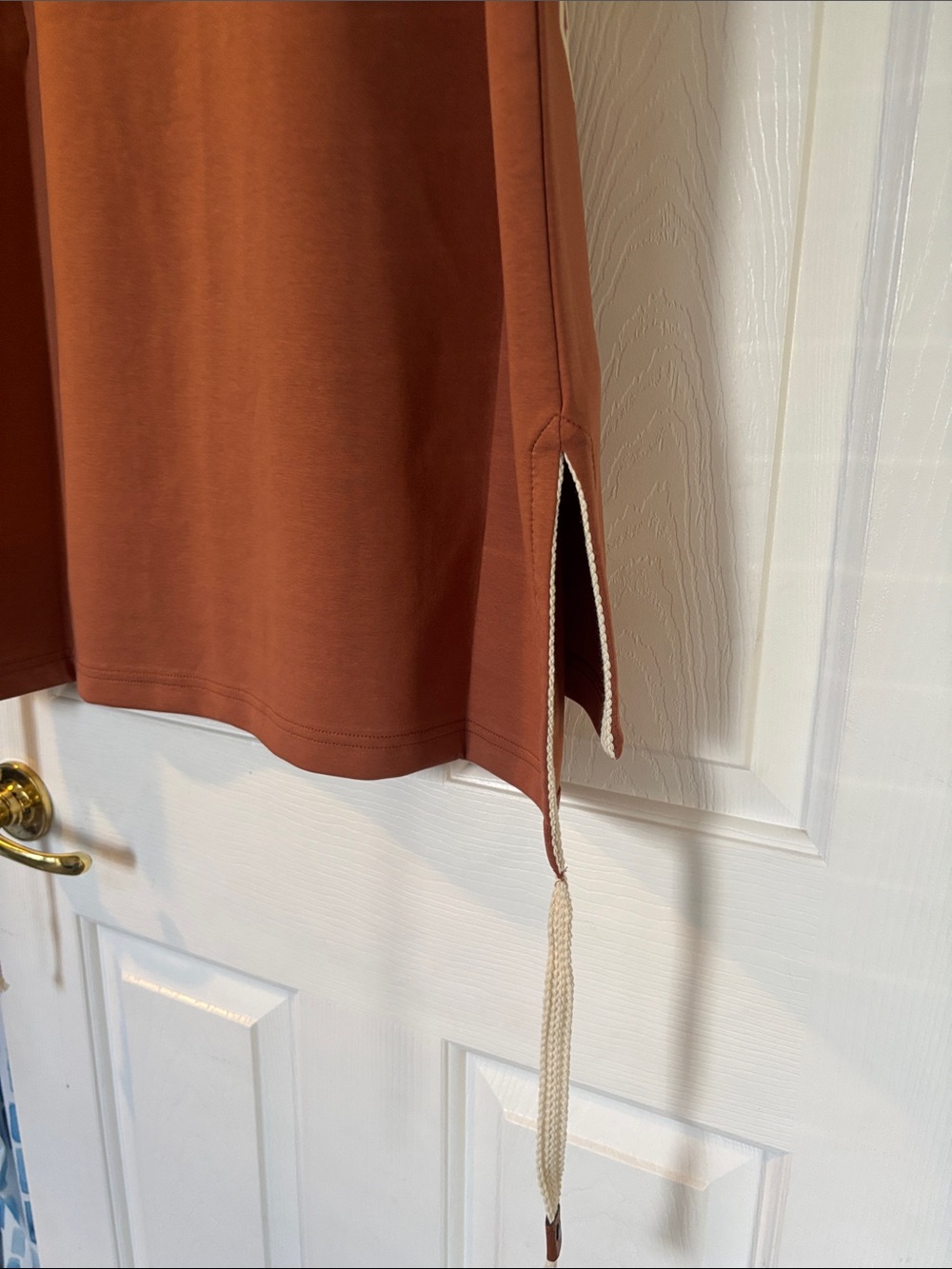 Rust Logo Mini Dress - Picture 6 of 9